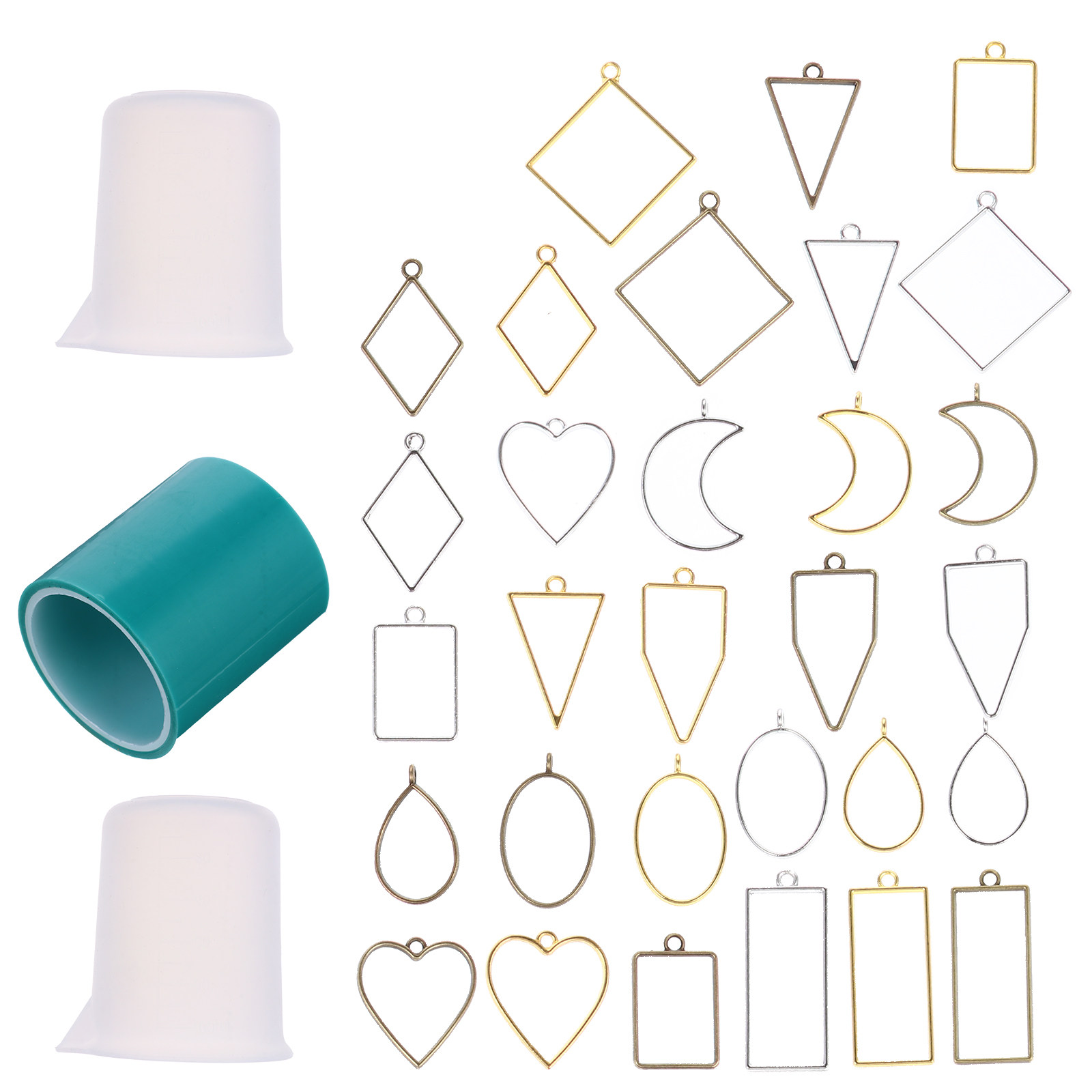 The Art And Craft Of Jewelry - Craft Kit DIY Keychain Acrylic Making