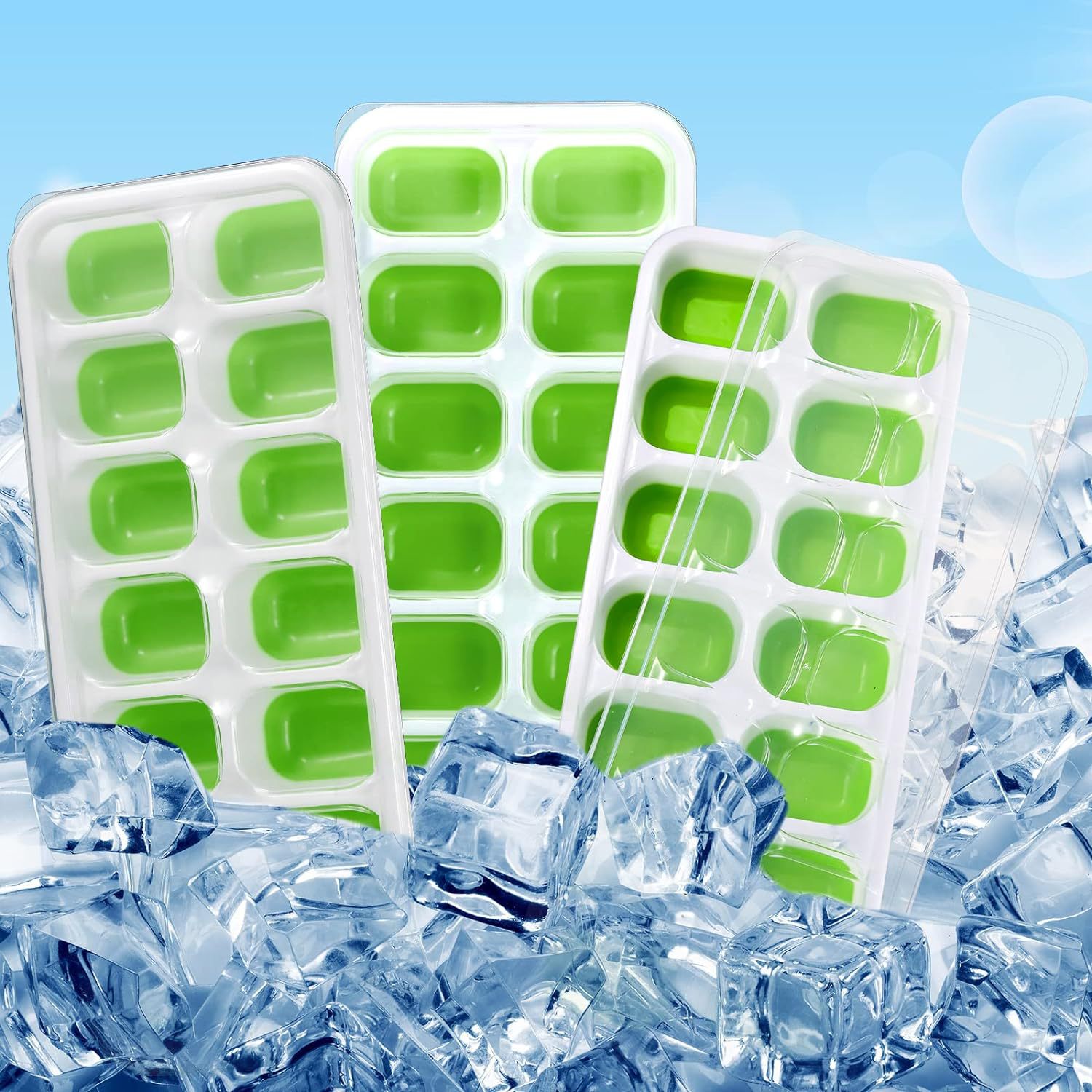 Art Craft Ice Cream - 14 Grid Ice Cube Tray Silicone