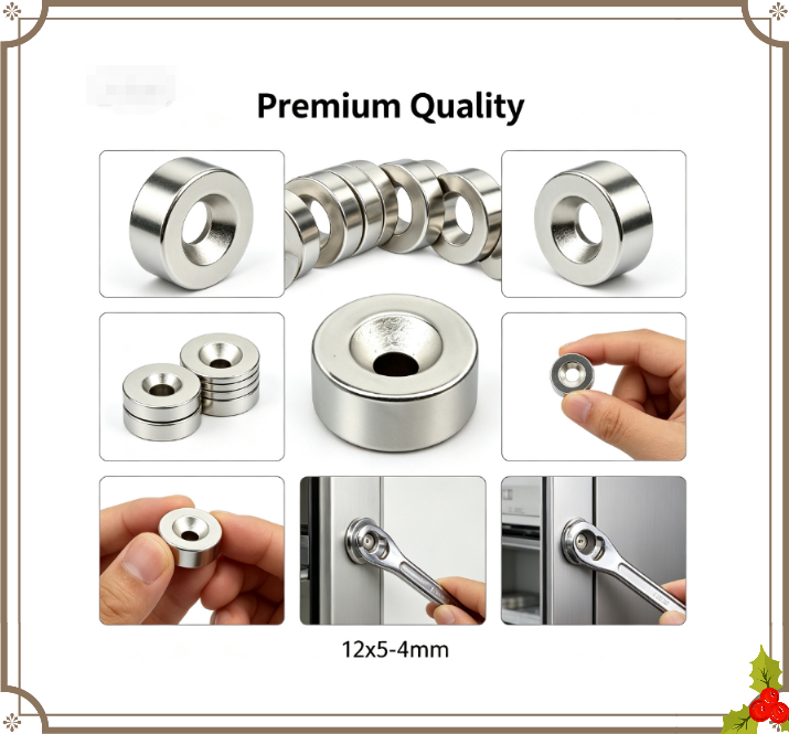 Art Craft Magnet - Super Strong 12x5-4mm Neodymium Magnet Round