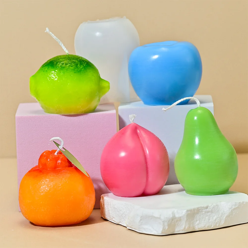 Art Craft Picture - Fruit Series Candle Molds DIY Home