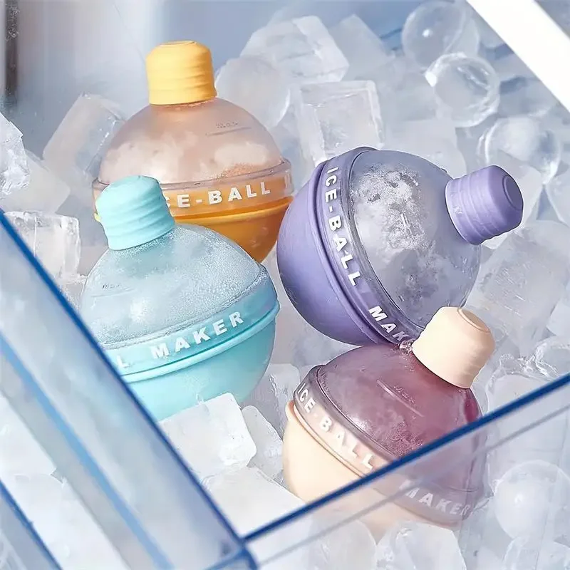 Art Craft Ice Cream - Ice Cube Mold Round Ice Hockey
