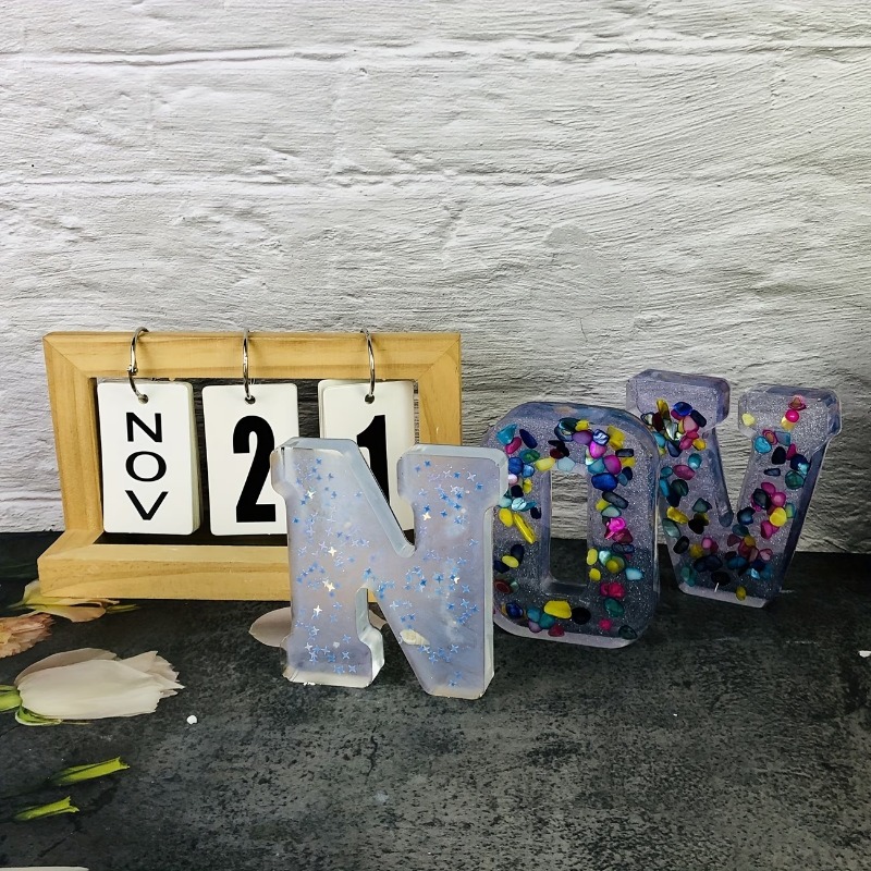 Large Silicone Molds for Casti - Letter S Art Craft ulasan dan harga