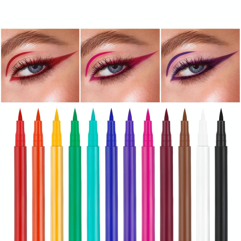 Vibrant Matte Eyeliner Pencil  - Colored Pencil Professional ulasan dan harga