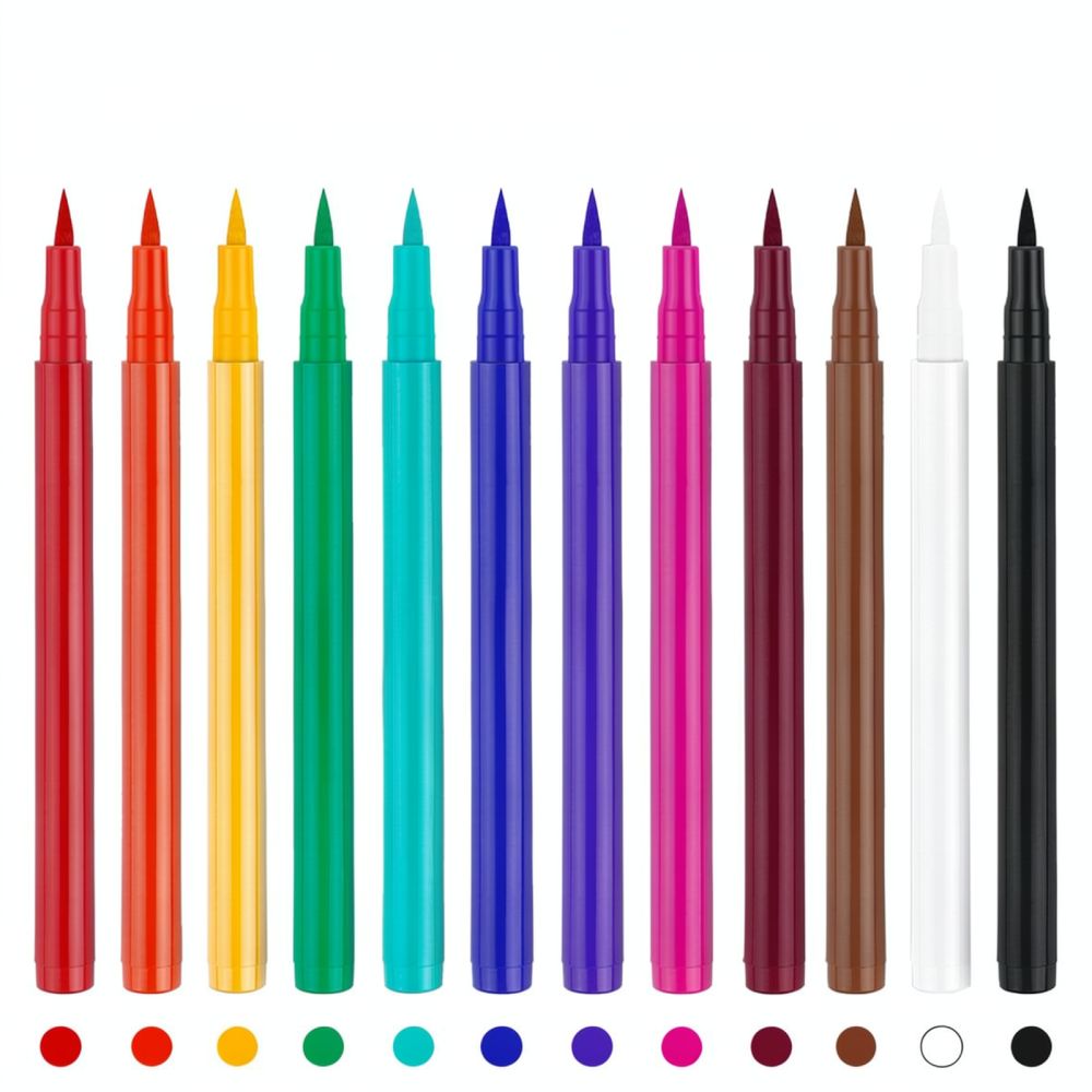 Vibrant Matte Eyeliner Pencil  - Colored Pencil Professional ulasan dan harga