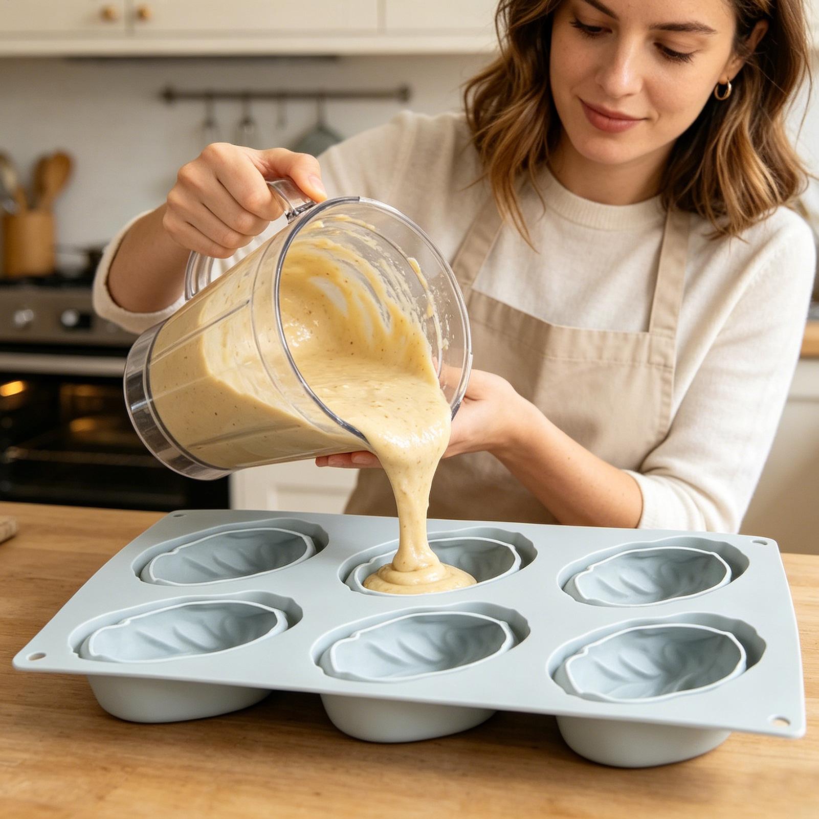 Baking Molds 6-Cavity Nut Coff - Art Craft Ice Cream ulasan dan harga
