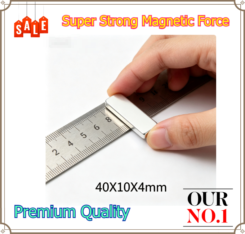 Super Strong 40x10x4mm Neodymi - Art Craft Magnet ulasan dan harga