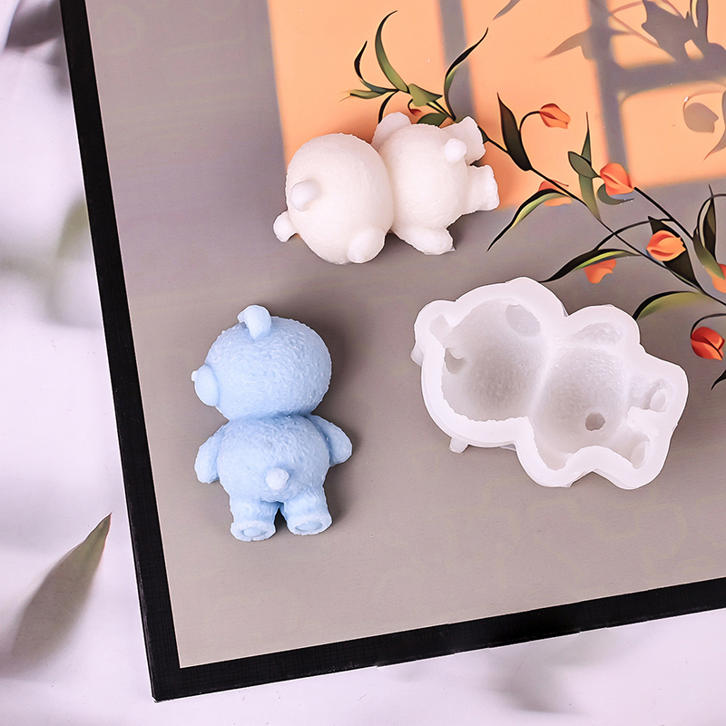 New Cute 3D Sleeping Bear Mous - Art Craft Ice Cream ulasan dan harga
