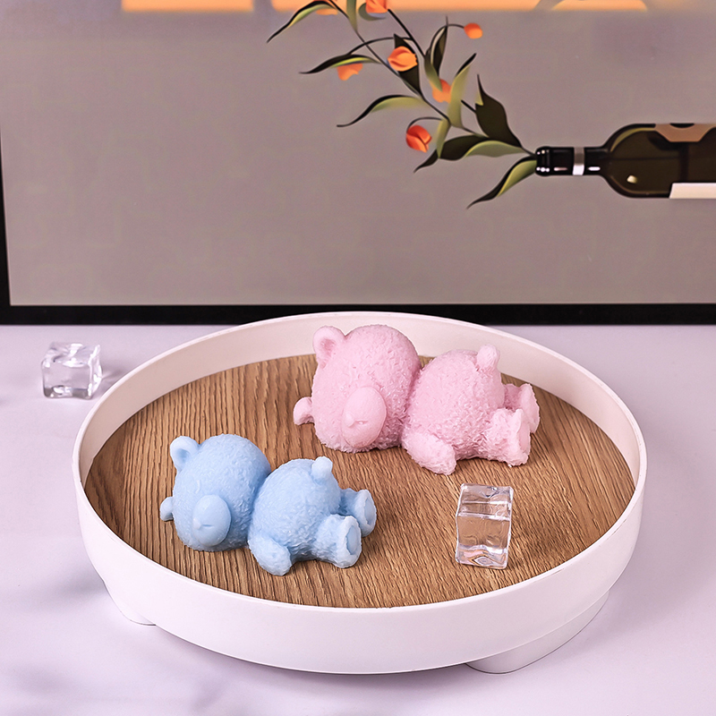 New Cute 3D Sleeping Bear Mous - Art Craft Ice Cream ulasan dan harga