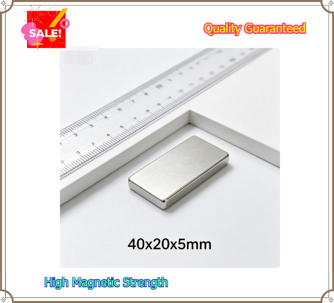 Super Strong 40x20x5mm Neodymi - Art Craft Magnet ulasan dan harga