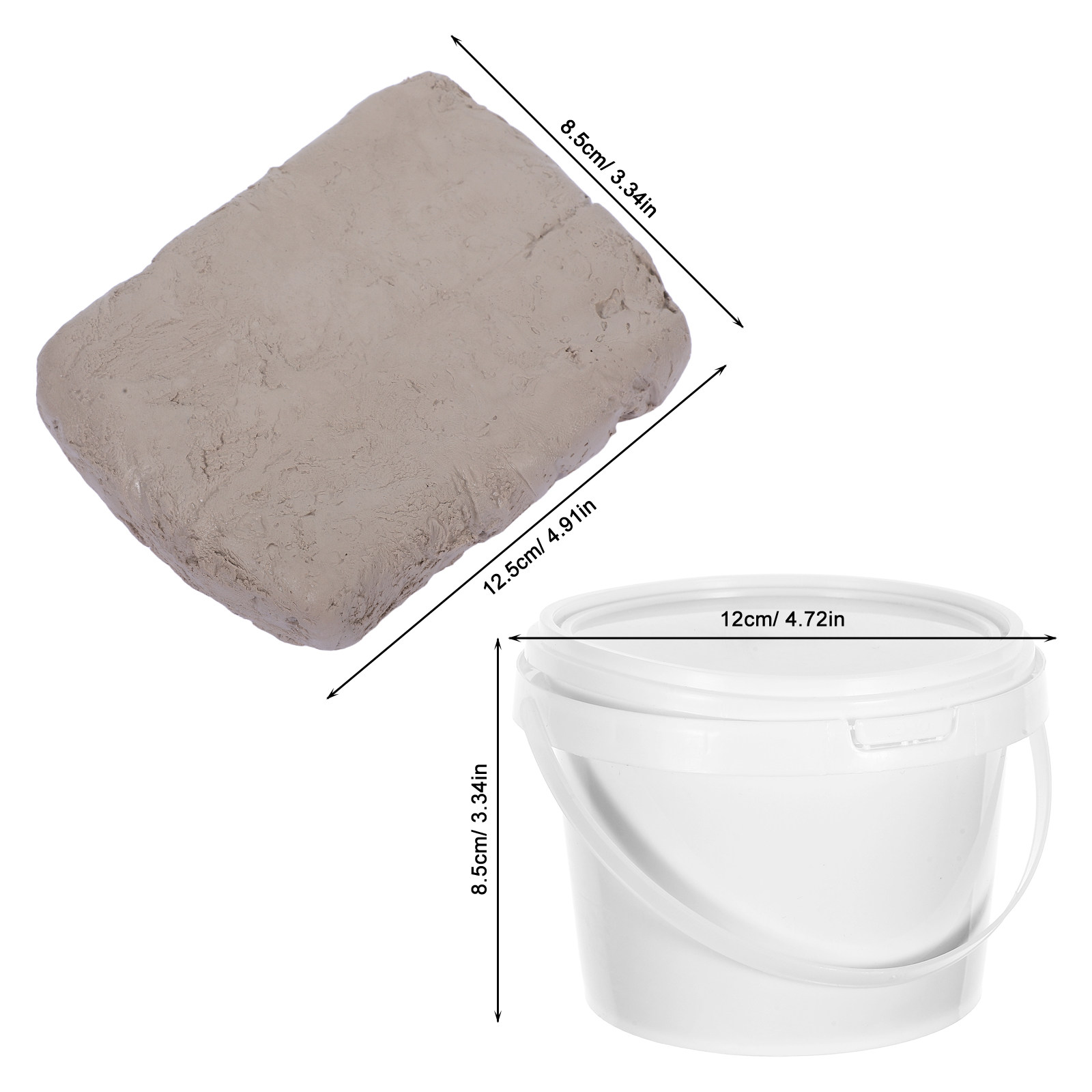 1Set Air Dry White Modeling Cl - Art Craft Clay ulasan dan harga
