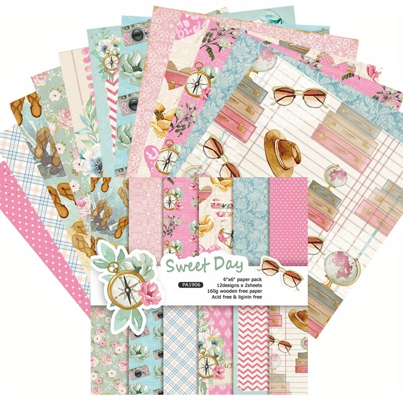 Sweet Day Craft Paper Pads Art - Art Craft Background ulasan dan harga