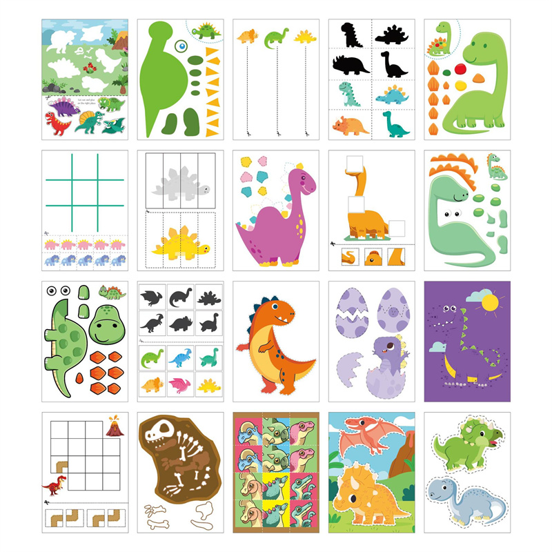  20Pcs Handmade Paper Cut Boo - Art Craft 4 Years Old ulasan dan harga
