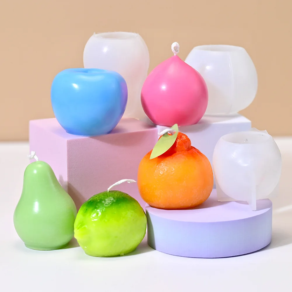 Fruit Series Candle Molds DIY  - Art Craft Picture ulasan dan harga