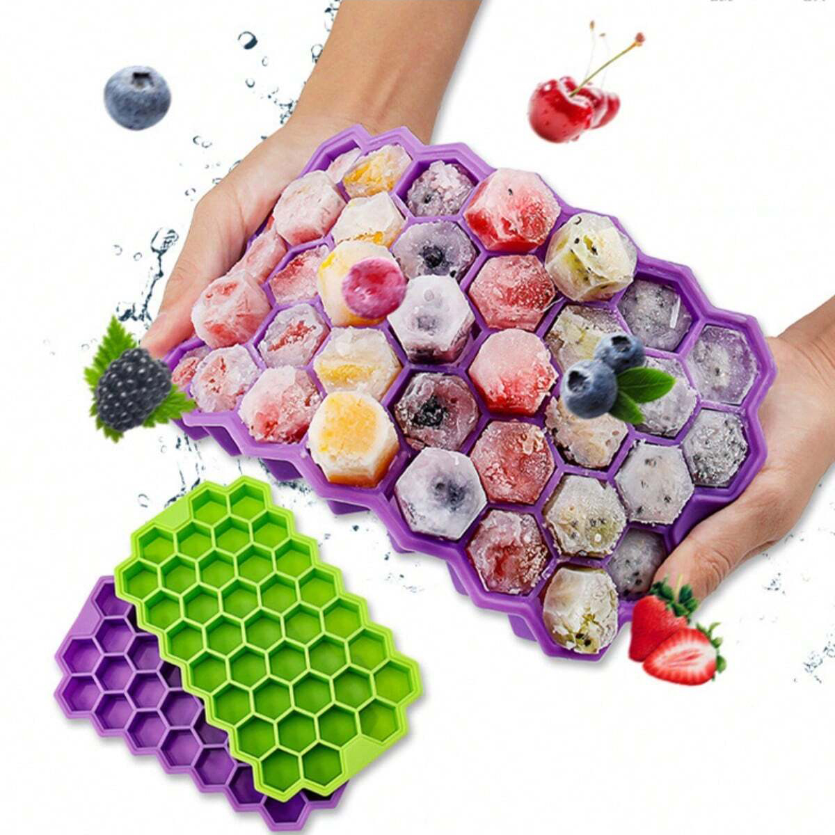 1 Piece, Hexagonal Ice Cube Tr - Art Craft Ice Cream ulasan dan harga