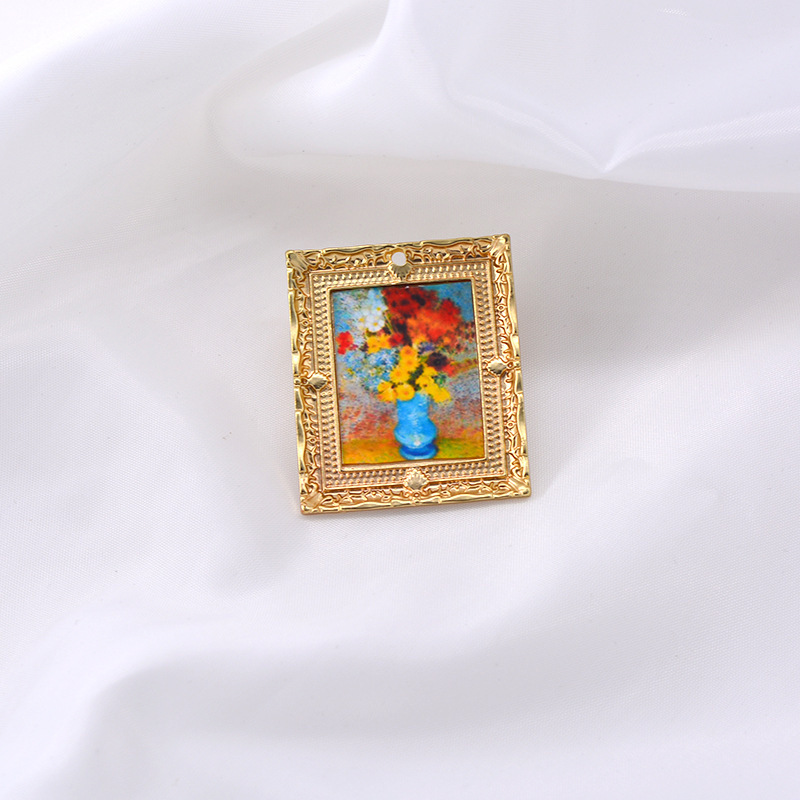Art Oil Painting Brooches Coll - Art Portfolio Bag ulasan dan harga