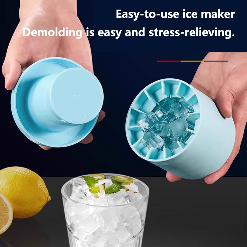 Silicone Ice Cube Mold Round I - Art Craft Ice Cream ulasan dan harga