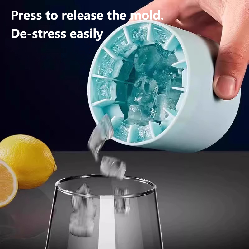 Silicone Ice Cube Mold Round I - Art Craft Ice Cream ulasan dan harga