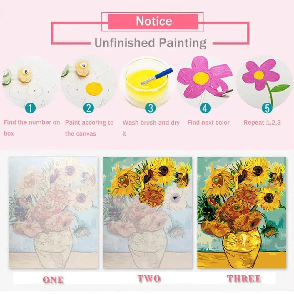 Paint By Numbers Modern Japane - Letter S Art Craft ulasan dan harga
