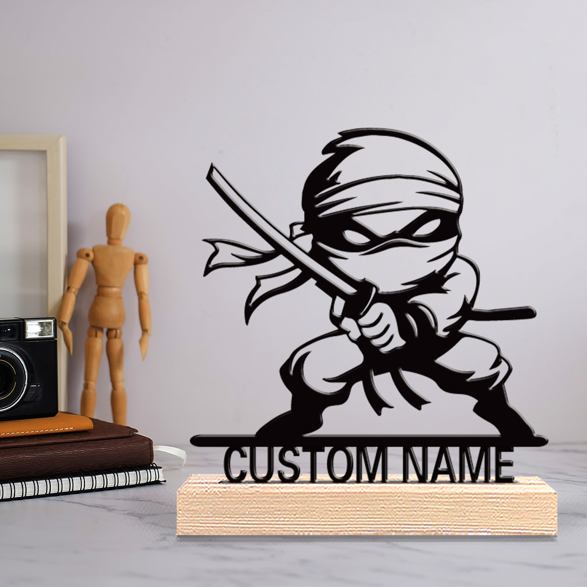 1pc Modern Ninja Custom Letter - Letter S Art Craft ulasan dan harga