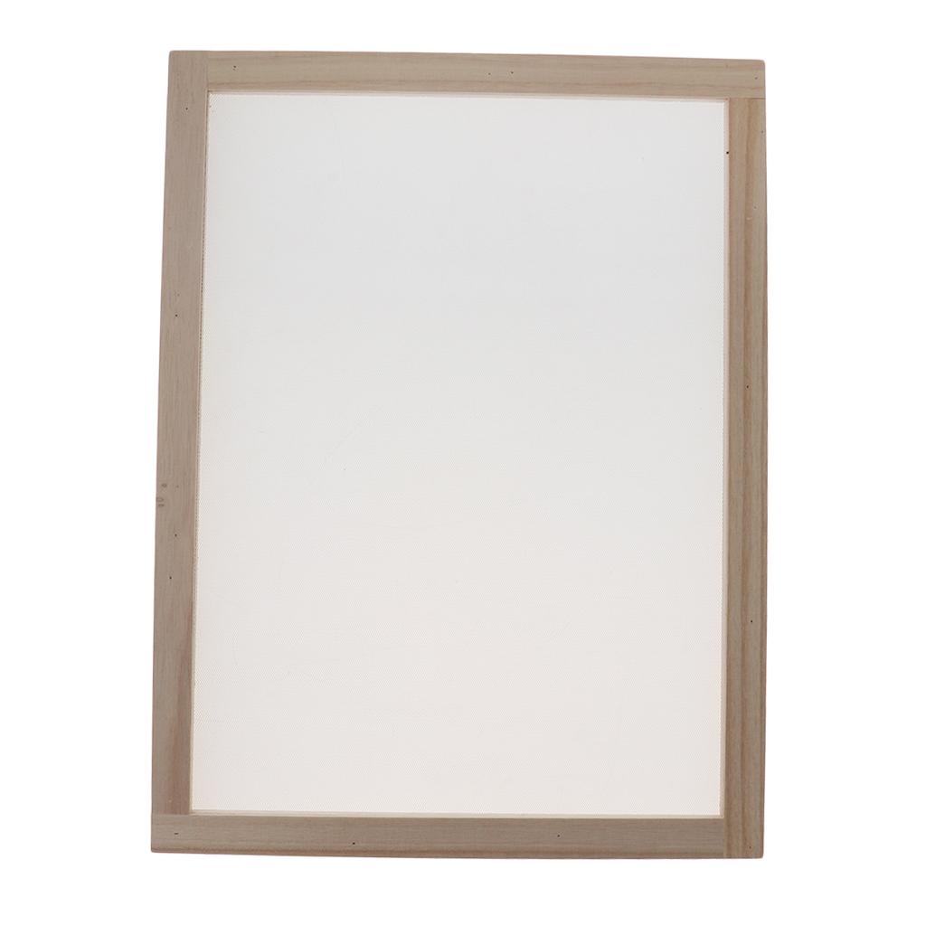 Wooden Paper Craft Screen Fram - Art Craft Recycled Materials ulasan dan harga