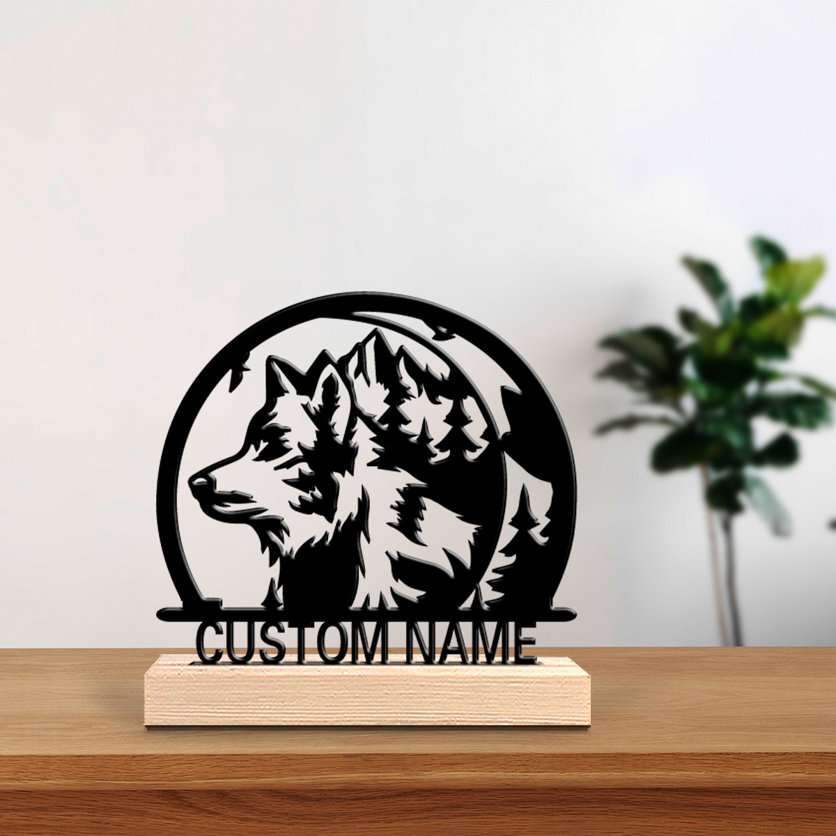 1pc Mountain wolves Customizab - Letter S Art Craft ulasan dan harga