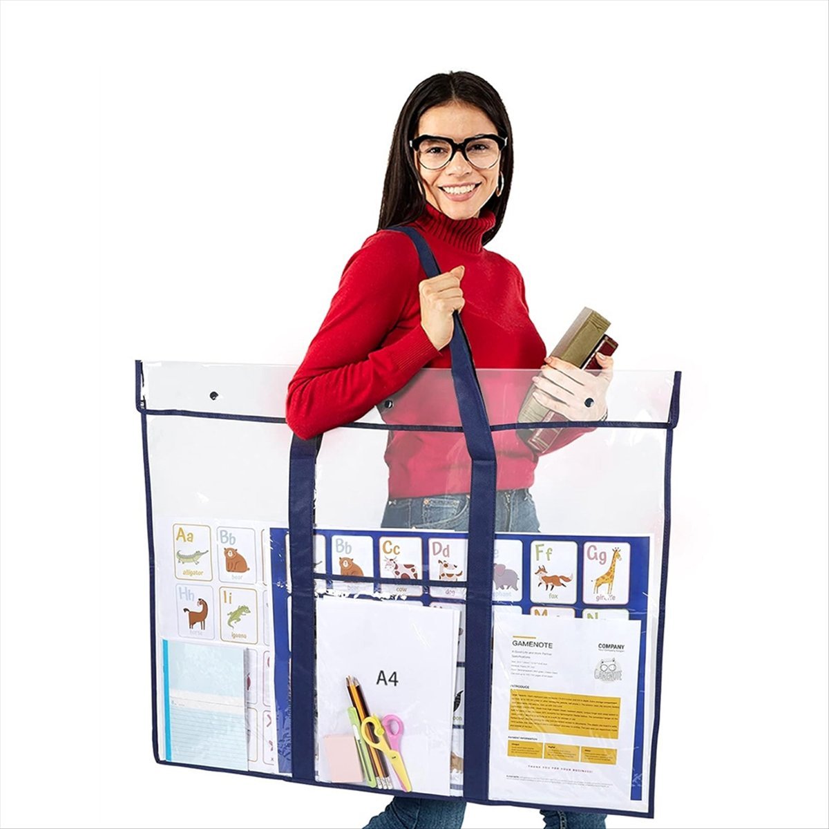 ✼2 Pack Large Poster Storage B - Art Portfolio Bag ulasan dan harga
