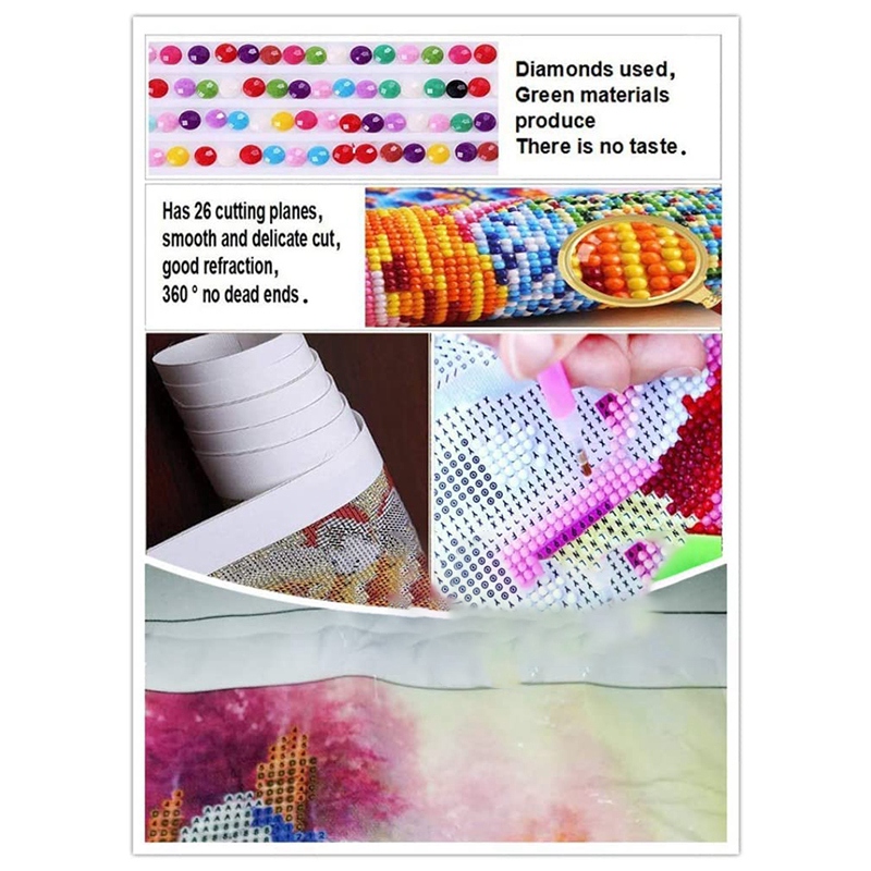 Hot Painting Full Circle Kit R - Art Craft Picture ulasan dan harga