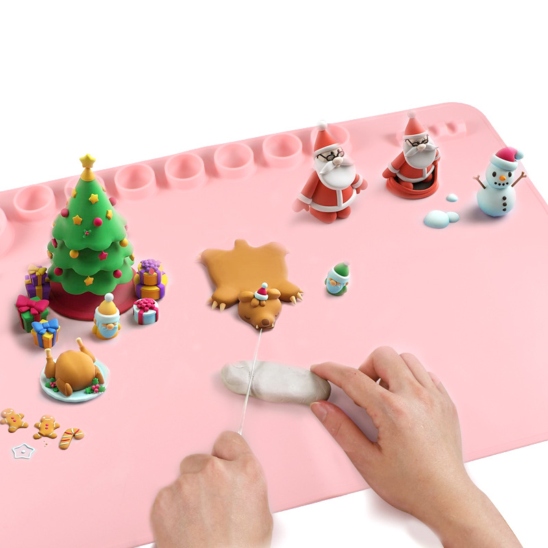 60X40cm Silicone Painting Mat  - Art Craft Clay ulasan dan harga