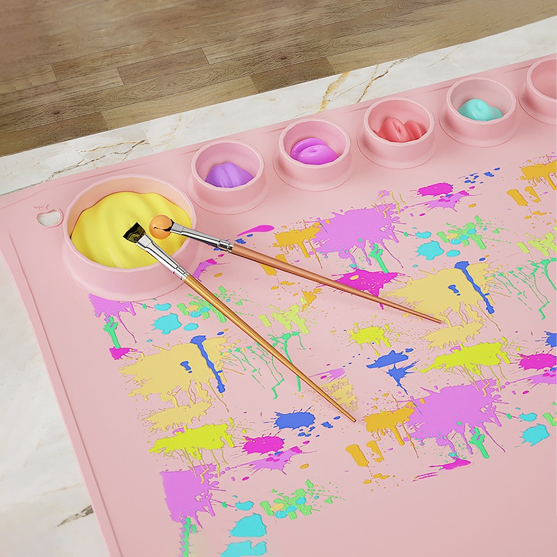 60X40cm Silicone Painting Mat  - Art Craft Clay ulasan dan harga