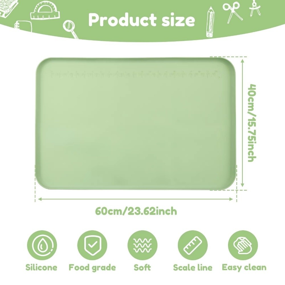 Silicone Painting Mat Non-Slip - Art Craft Clay ulasan dan harga