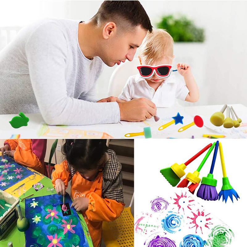 Children Drawing Sponge Toys A - Art Craft 4 Years Old ulasan dan harga