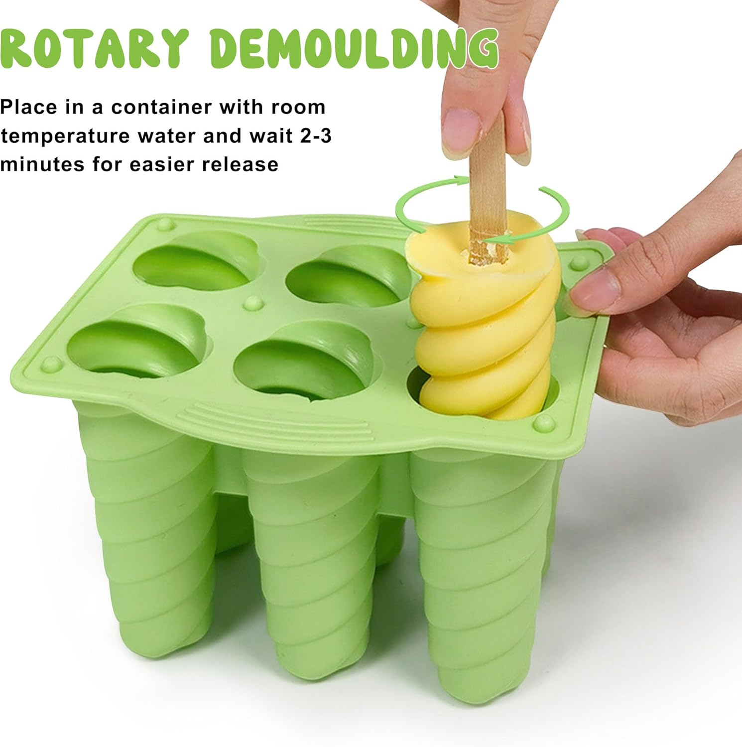 DIY Silicone Popsicle Mold 6-C - Art Craft Ice Cream ulasan dan harga