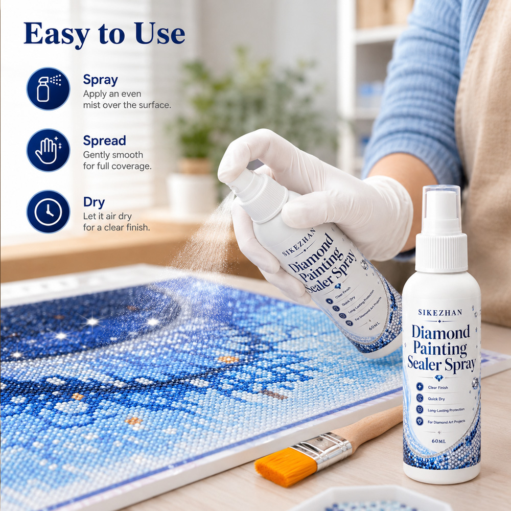 SIKEZHAN 3 Pack Diamond Painti - Art Craft Picture ulasan dan harga