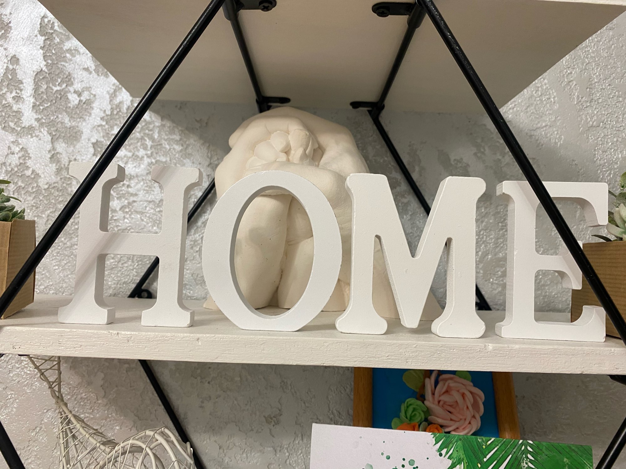 1pc 8CM White Wooden Letter En - Letter S Art Craft ulasan dan harga