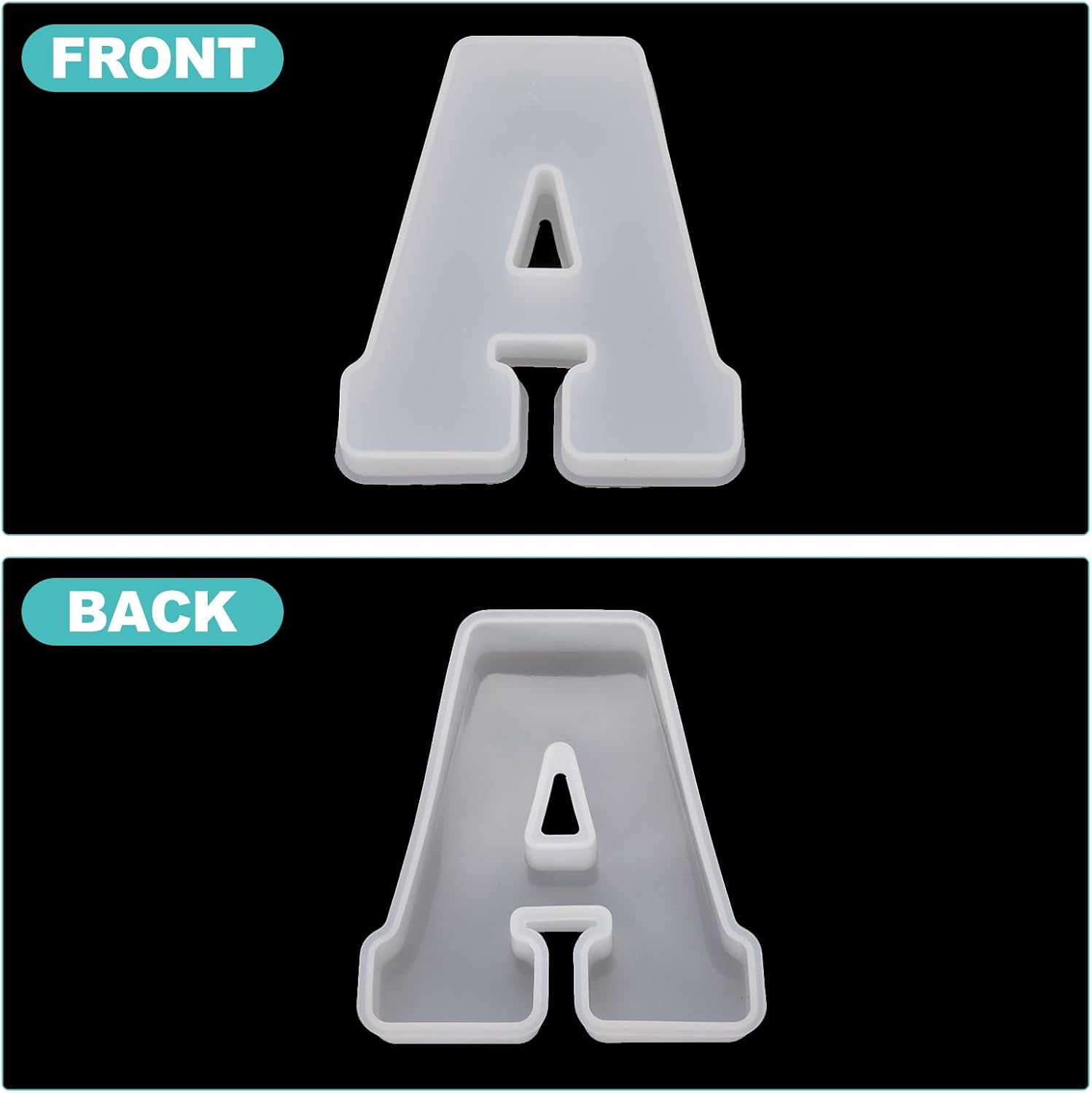 26pcs Large Letter Resin Moldi - Art And Craft Letter Z ulasan dan harga