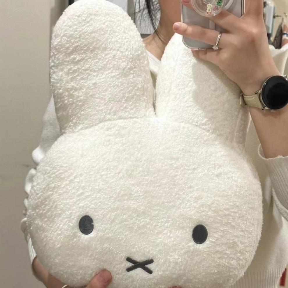 Miffy Kawaii Black Eyes Plush  - Art Craft Eyes ulasan dan harga