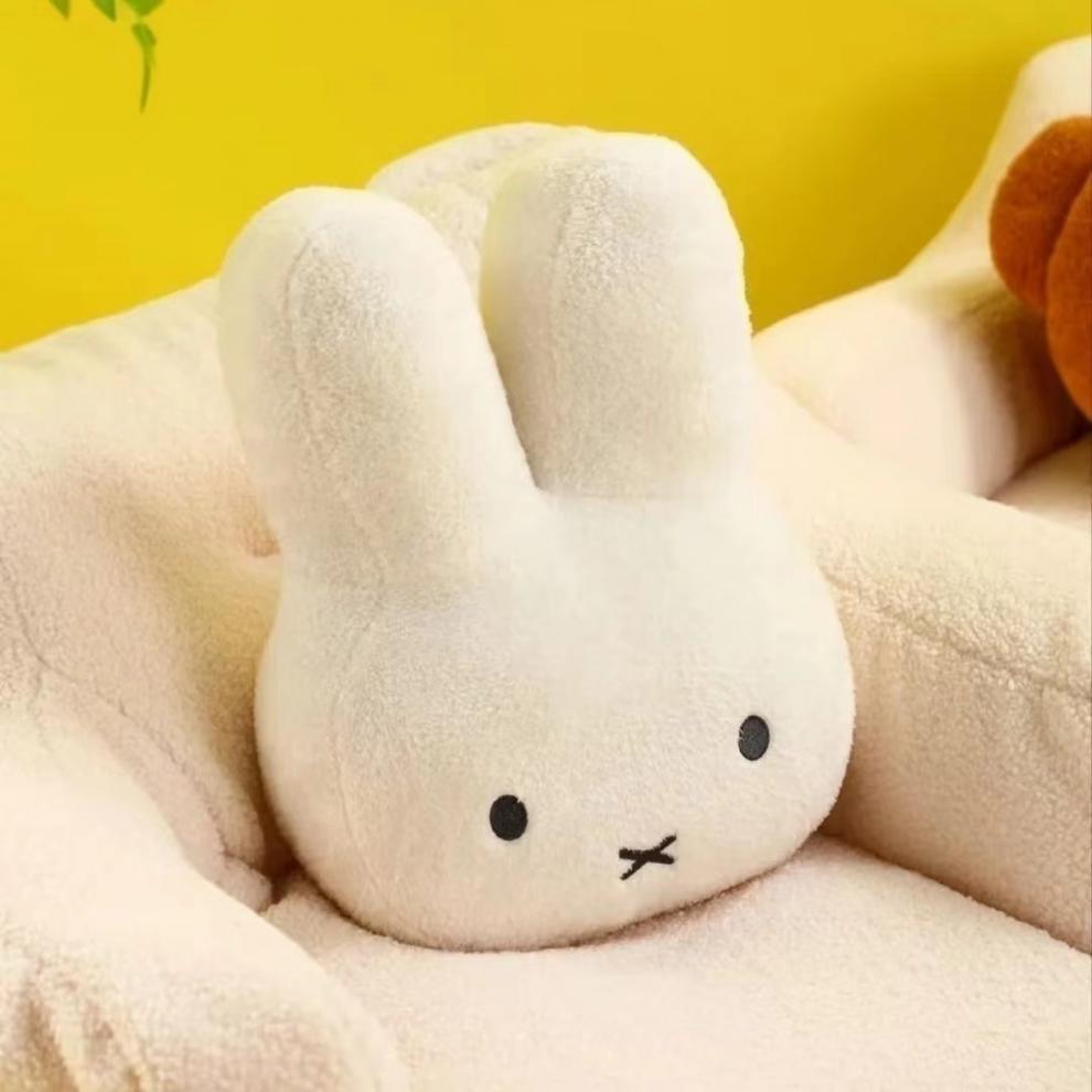 Miffy Kawaii Black Eyes Plush  - Art Craft Eyes ulasan dan harga