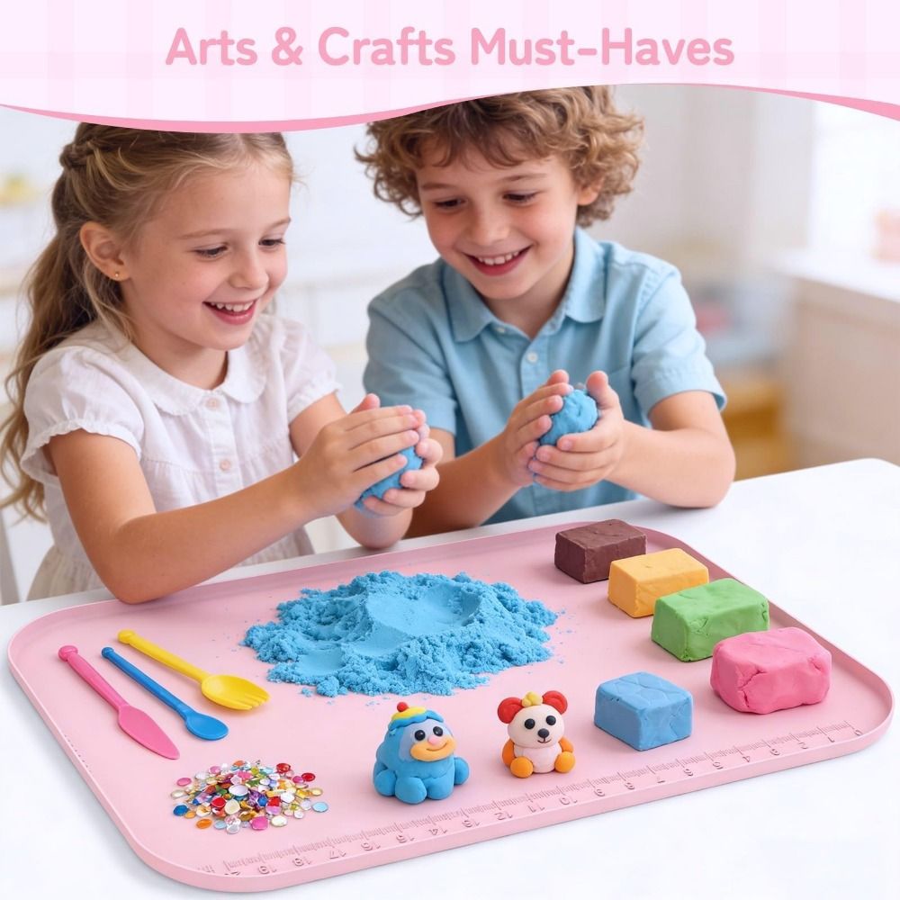 Portable Silicone Painting Mat - Art Craft Clay ulasan dan harga