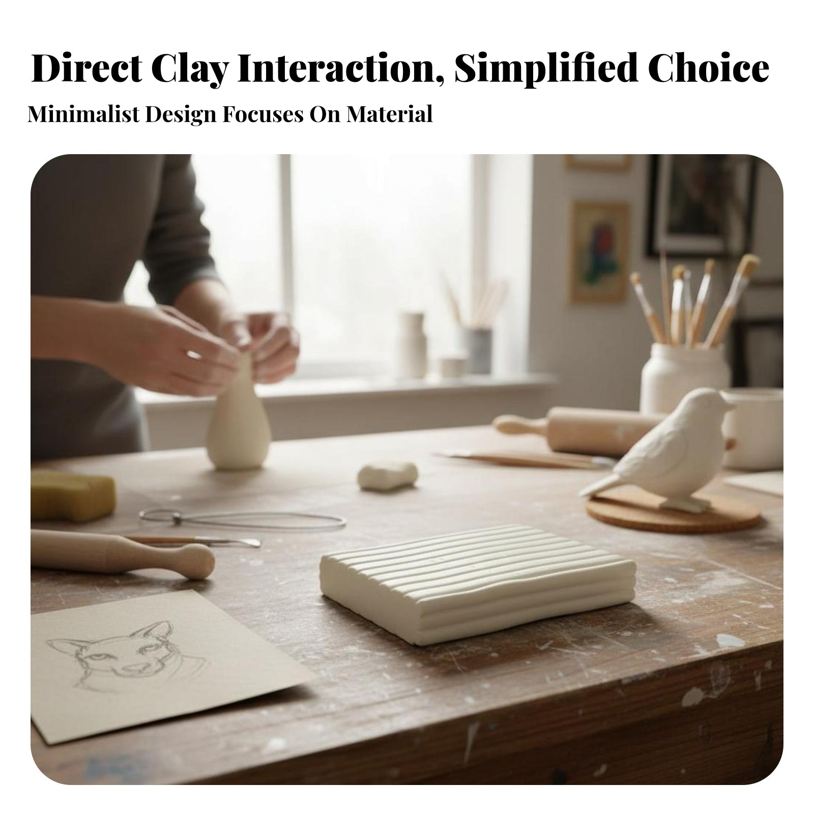 Non-Hardening Clay Bar Reusabl - Art Craft Clay ulasan dan harga