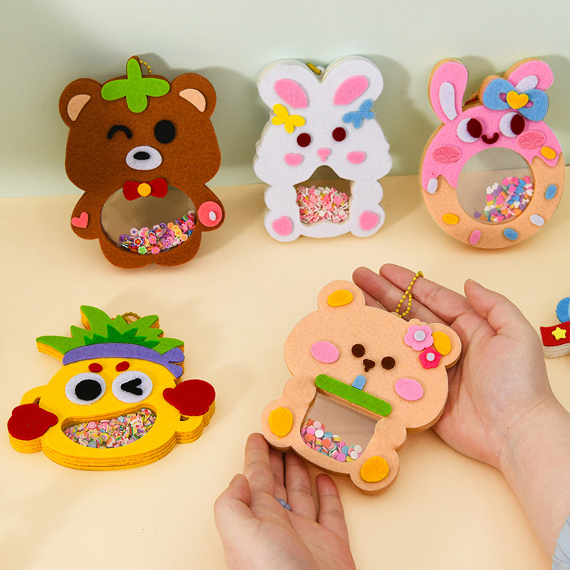 DIY Animal Shake Pendant Art C - Art Craft 4 Years Old ulasan dan harga