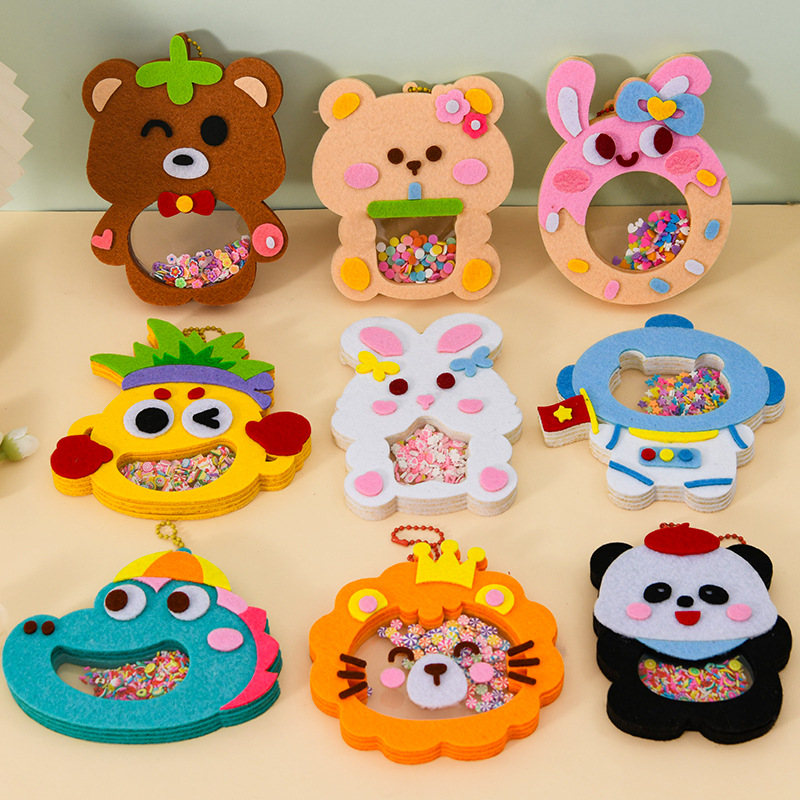 DIY Animal Shake Pendant Art C - Art Craft 4 Years Old ulasan dan harga