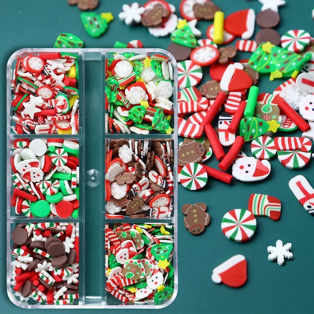 Christmas Polymer Clay Slices  - Art Craft Clay ulasan dan harga