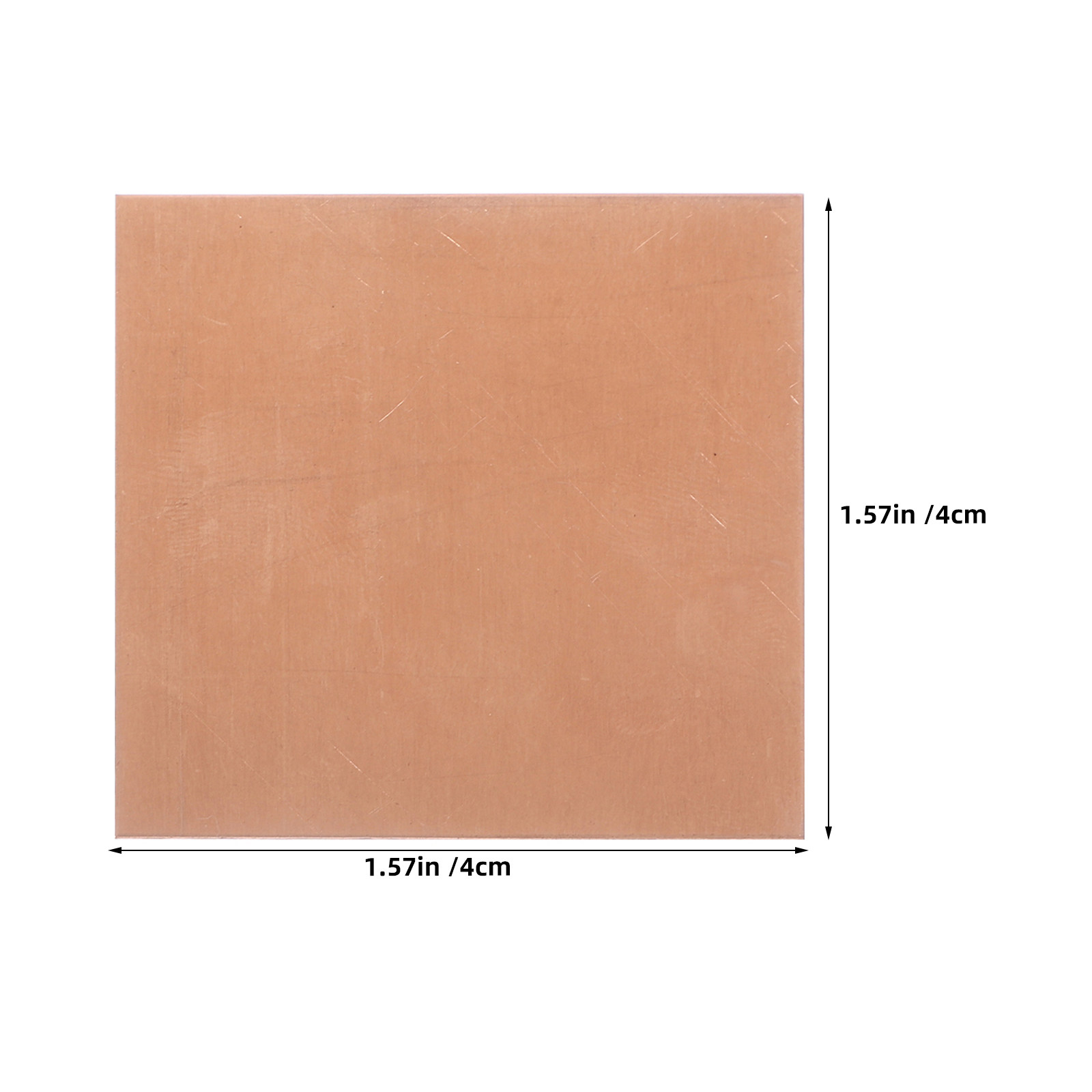 4Pcs Copper Craft Plates Pure  - The Art And Craft Of Jewelry ulasan dan harga