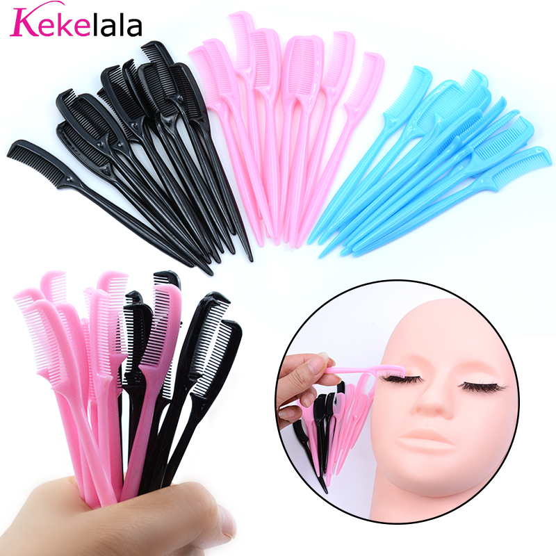 10Pcs Mini Eyelash Combs Small - Art Craft Eyes ulasan dan harga