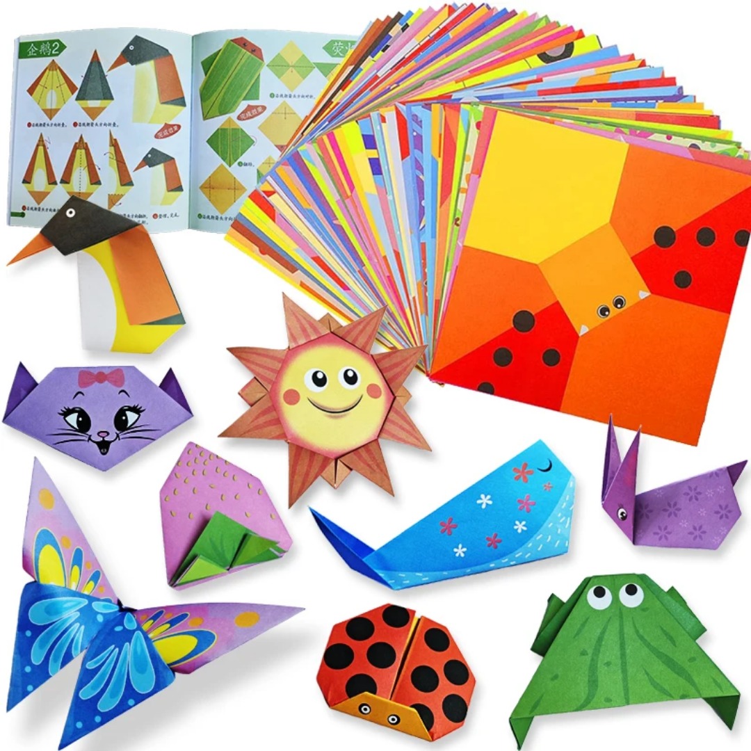 New Origami Kit 30 Sheets Orig - Art Craft 4 Years Old ulasan dan harga