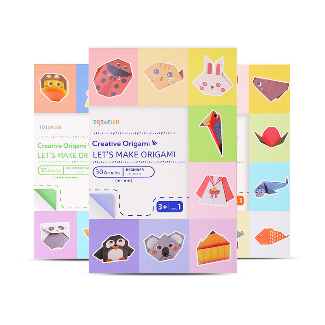 New Origami Kit 30 Sheets Orig - Art Craft 4 Years Old ulasan dan harga