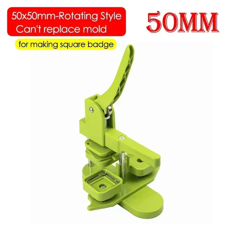 Rotating Style Square Badge Bu - Art Craft Magnet ulasan dan harga