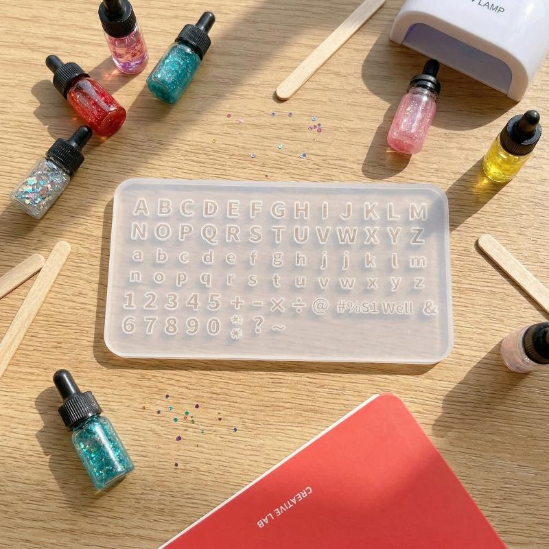 Resin Mold Transparent Mini Le - Letter S Art Craft ulasan dan harga