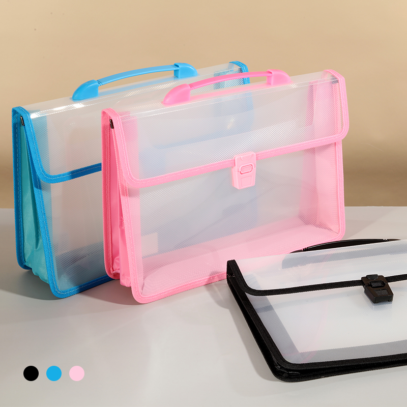 Portable Transparent Plastic B - Art Portfolio Bag ulasan dan harga