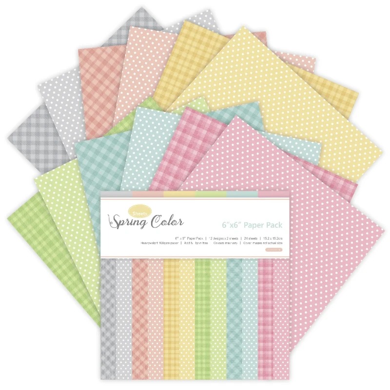Spring Colors Craft Paper Pads - Art Craft Background ulasan dan harga